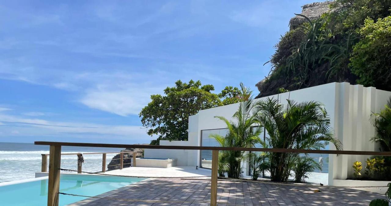 Laola Surf Camp El Sunzal Hotel ลาลิแบร์ตัด ภายนอก รูปภาพ