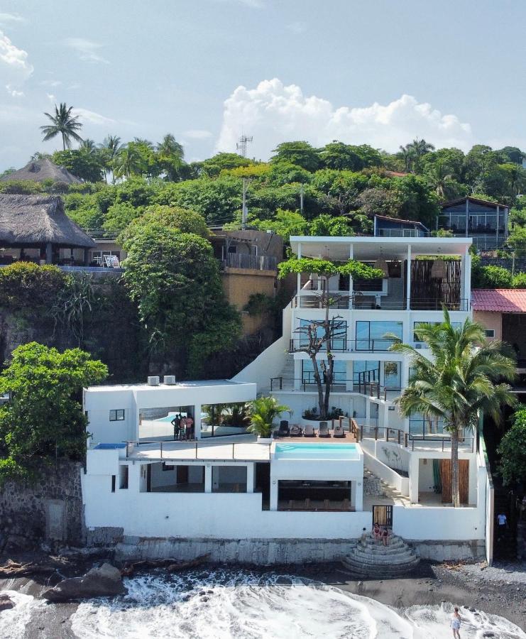 Laola Surf Camp El Sunzal Hotel ลาลิแบร์ตัด ภายนอก รูปภาพ