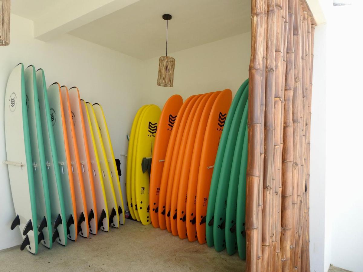 Laola Surf Camp El Sunzal Hotel ลาลิแบร์ตัด ภายนอก รูปภาพ