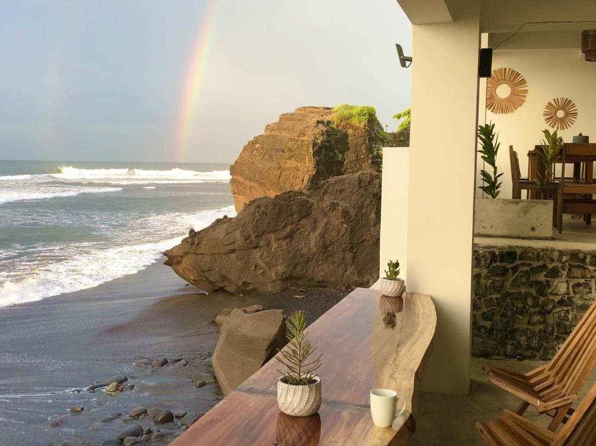 Laola Surf Camp El Sunzal Hotel ลาลิแบร์ตัด ภายนอก รูปภาพ